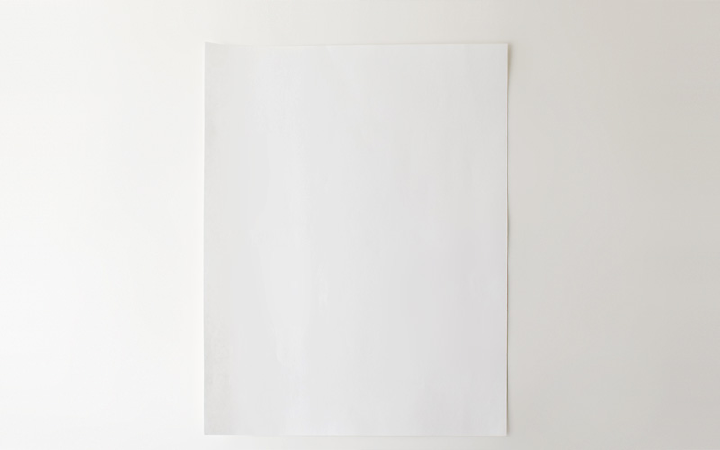 Photo of blank page
